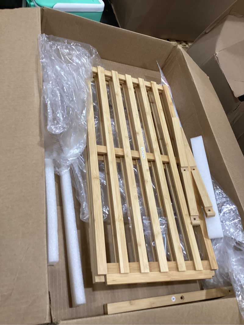 Condition photo showing Good Condition for 2 tier stackable bamboo shoe rack - brightroom™