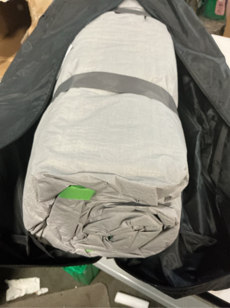 Condition photo showing New/Like New for campros cp upgraded 6/8 person camping tents, waterproof family tent | larger mesh windows & door, double layer, easy set up, all-season dome tent with top rainfly & carry bag blue-6 6 person