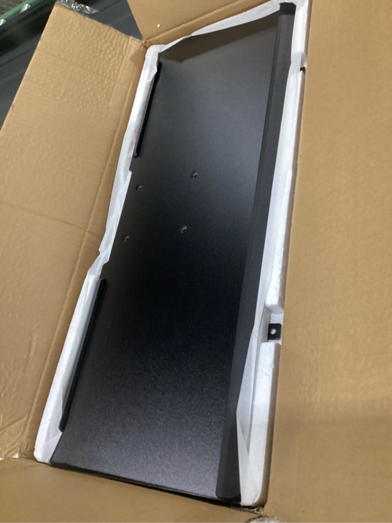 Condition photo showing Good Condition for Monoprice Adjustable Ergonomic Keyboard Tray – With a 26.4 x 10in Full Size Platform, Extends Min 18.2in / Max 30.8in, Black - Workstream Collection
