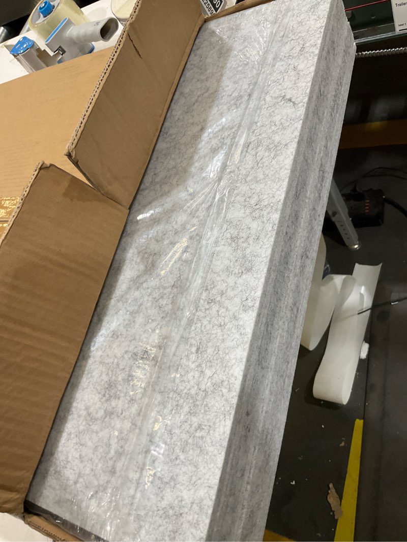 Condition photo showing Good Condition for Lavievert 2000 Piece Tilting & Foldable Puzzle Table with 2-in-1 Designed Stand & Cover, Lightweight Felt Puzzle Plateau with 6 Colored Drawers, Portable Jigsaw Puzzle Board for Adults – Light Gray