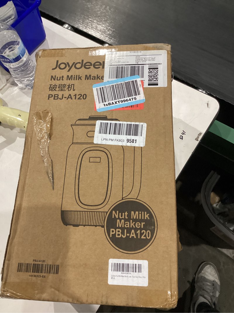 Condition photo showing Good Condition for Joydeem Nut Milk Maker Machine,Adjustable Temperature Control, 46oz Almond, Soy, Oat, Coconut Plant-Based Non-Dairy Beverage Blender with 10 Blades, Auto Clean, Boil Water, Timer, Keep Warm, White