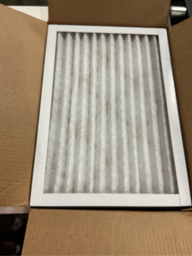 Condition photo showing New/Like New for amazon basics 14x20x1 air filter, merv 8 ac furnace filters, allergy control, electrostatic, removes dust pollen and lint, 6-pack (actual size: 13.75" x 19.75" x 0.75") 14x20x1 merv 8