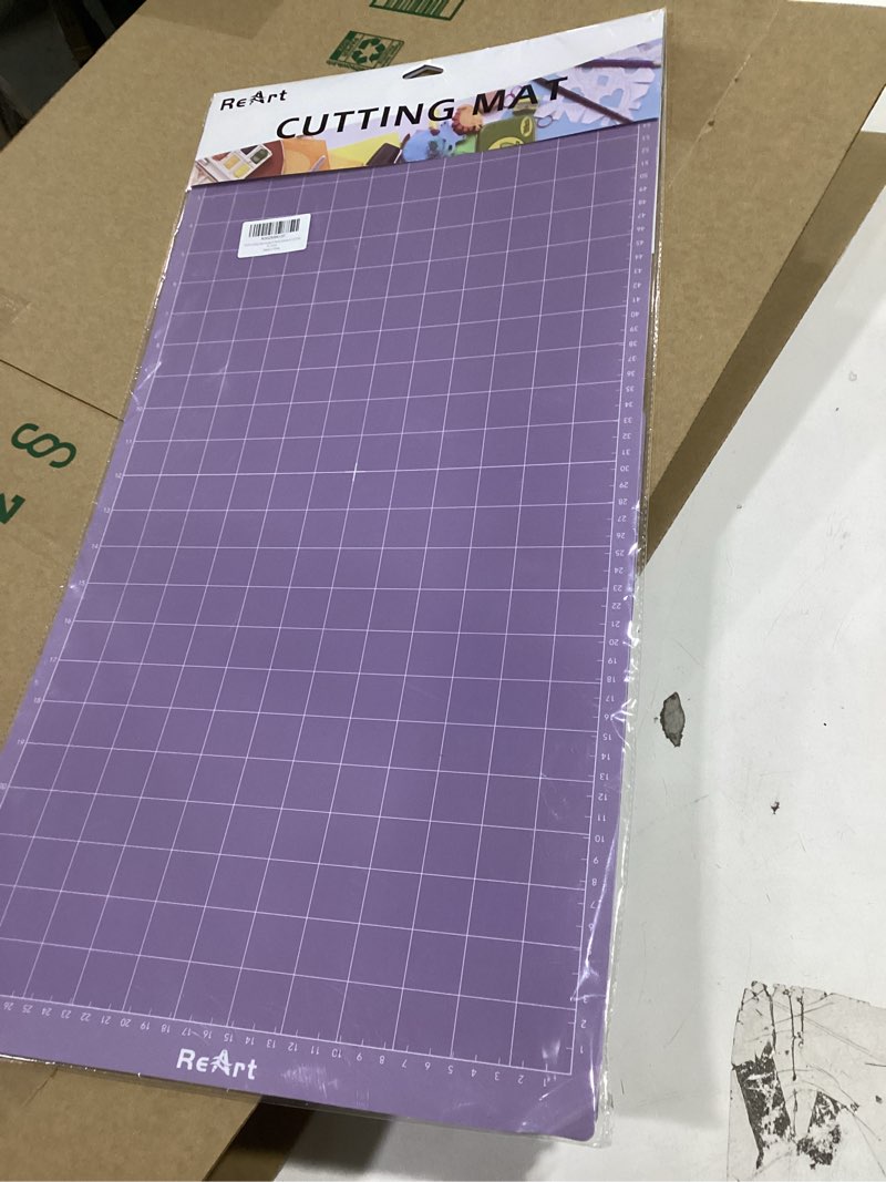 Condition photo showing Good Condition for ReArt Cutting Mat Variety 6 Packs for Cricut Maker 3/Maker/Explore 3/Air 2/Air/One Adhesive Sticky Replacement - Strong, Standard, Light, 12in x 12in x 3 Packs, 12in x 24in x 3 Packs. Variety 6P