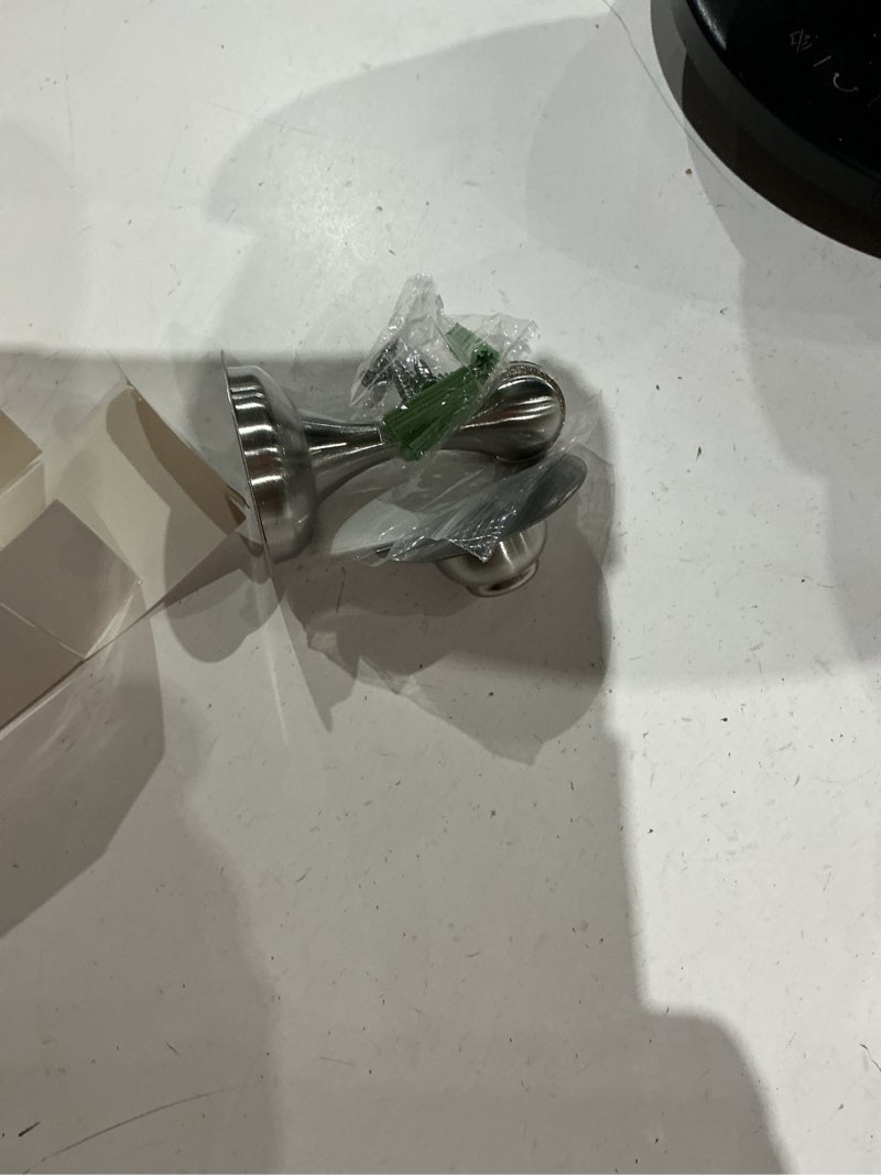 Condition photo showing Good Condition for 6 pack magnetic door stopper brushed nickel magnetic door stops no need to drill 3m double-sided adhesive tape magnet door stop soft-catch hold door open