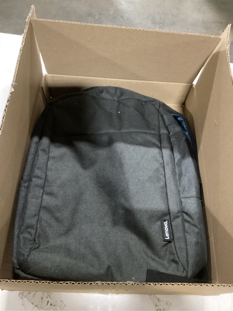 Condition photo showing As Is for Lenovo Laptop Backpack B210, 15.6-Inch Laptop/Tablet, Durable, Water-Repellent, Lightweight, Clean Design, Sleek for Travel, Business Casual or College, GX40Q17225, Black B210 15.6 inch Black
