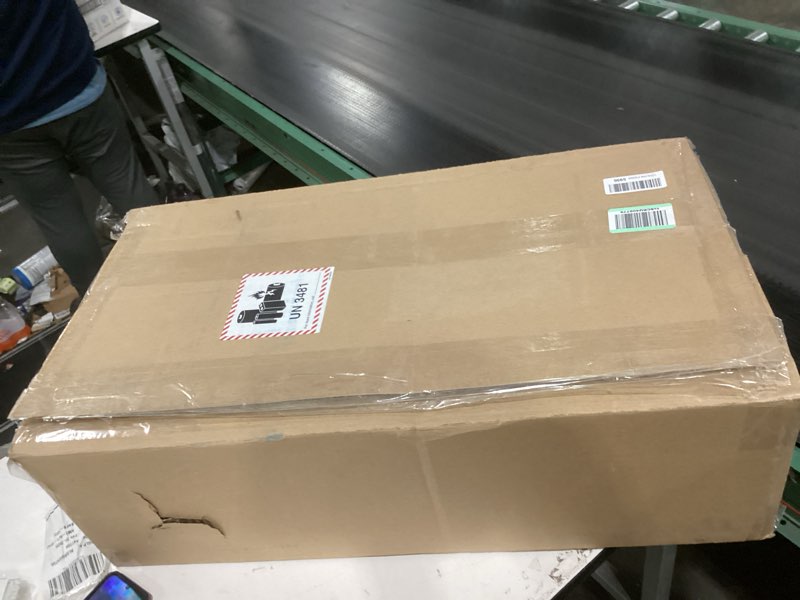 Condition photo showing As Is for VEVOR 40V Electric Ice Auger, 8 inch Diameter, 2 in 1 Battery Powered Ice Fishing Augers and Earth A