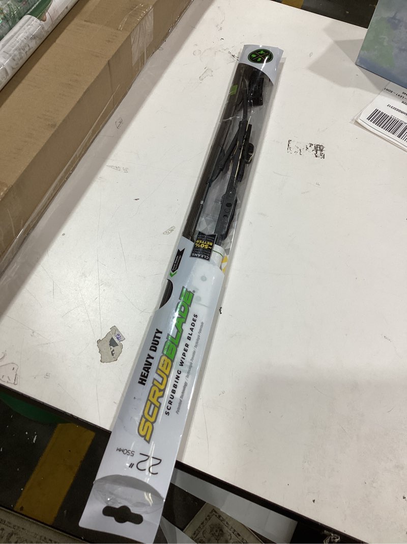 Condition photo showing Good Condition for Scrubblade SB2200 Premium All-Season Windshield Wiper Blade, 22" (Pack of 1), Black 22-Inch