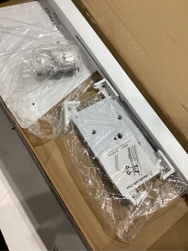 Condition photo showing Good Condition for abovetek security ipad kiosk floor stand, anti-theft pos tablet stands for retail business, height adjustable tablet floor stand, 360° swivel universal locking holder fits 9.7"-13" ipads/ipad pro/air white