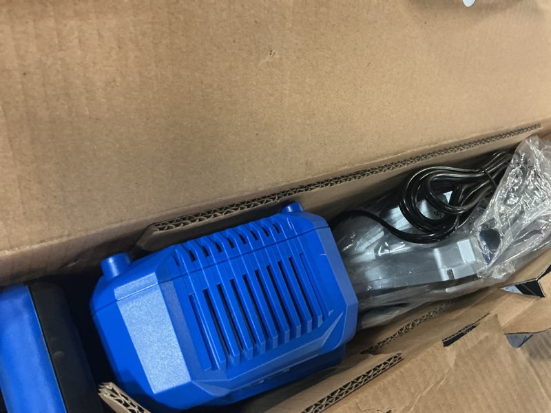 Condition photo showing As Is for kobalt 24v 24-volt 2-3/8 cordless multipurpose pvc pex cutter 2 ah battery