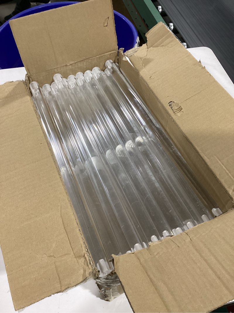 Condition photo showing Good Condition for YALLOVE Acrylic Flower Stand, Set of 10 Clear Pedestal, 31.5 Inch Tall Vases for Wedding Event Party Props, Home Decor 10 31.5''