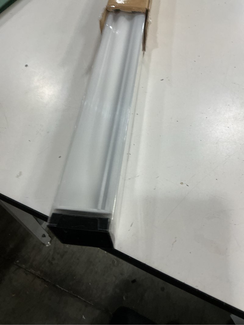 Condition photo showing Good Condition for aosky light filtering roller shades cordless blinds for windows, 1% openness free-stop shades with valance, thermal insulated fabric, uv protection, natural woven blinds?35" w x 72" h, white? white 35"w x 72"h