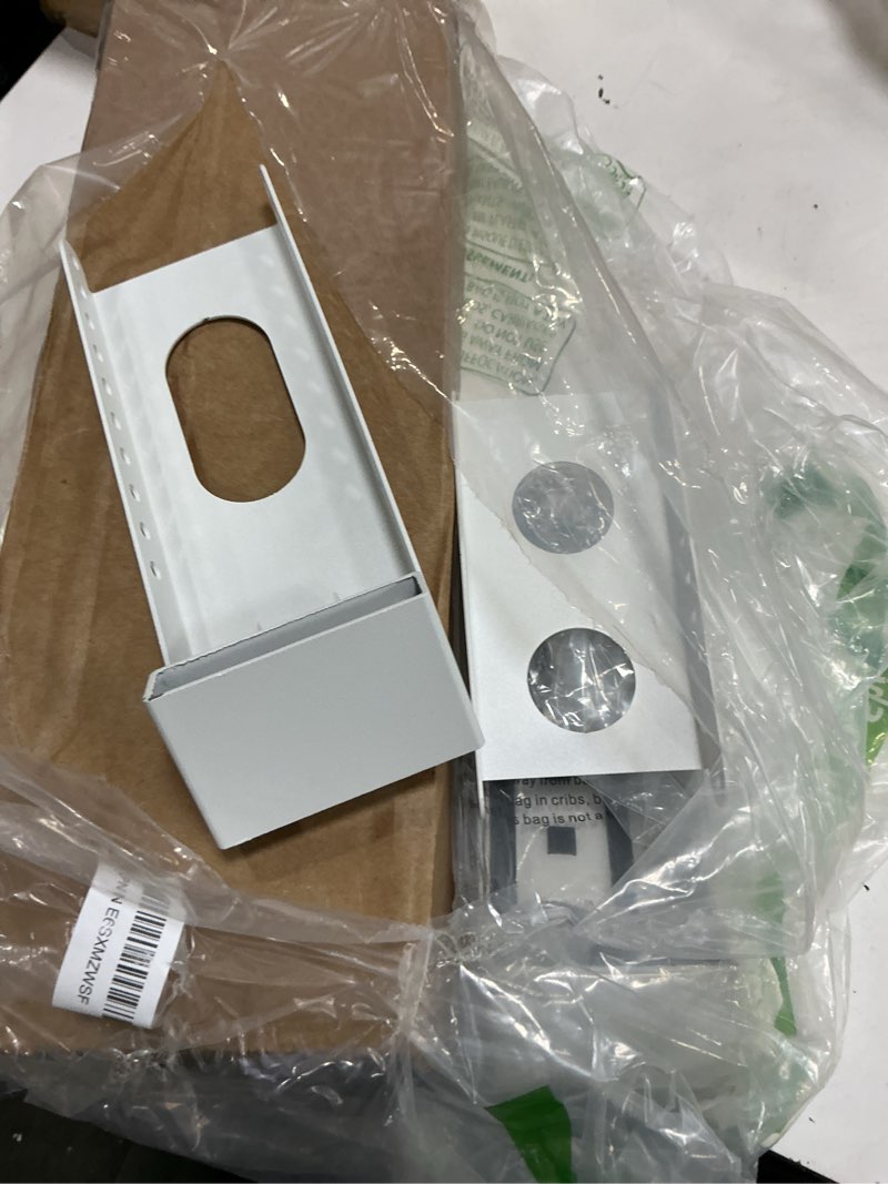 Condition photo showing As Is for no-drill ac window bracket, air conditioner support bracket for single/double hung windows, heavy duty epoxy-coated steel holds up to 300lbs, easy installation & adjustable