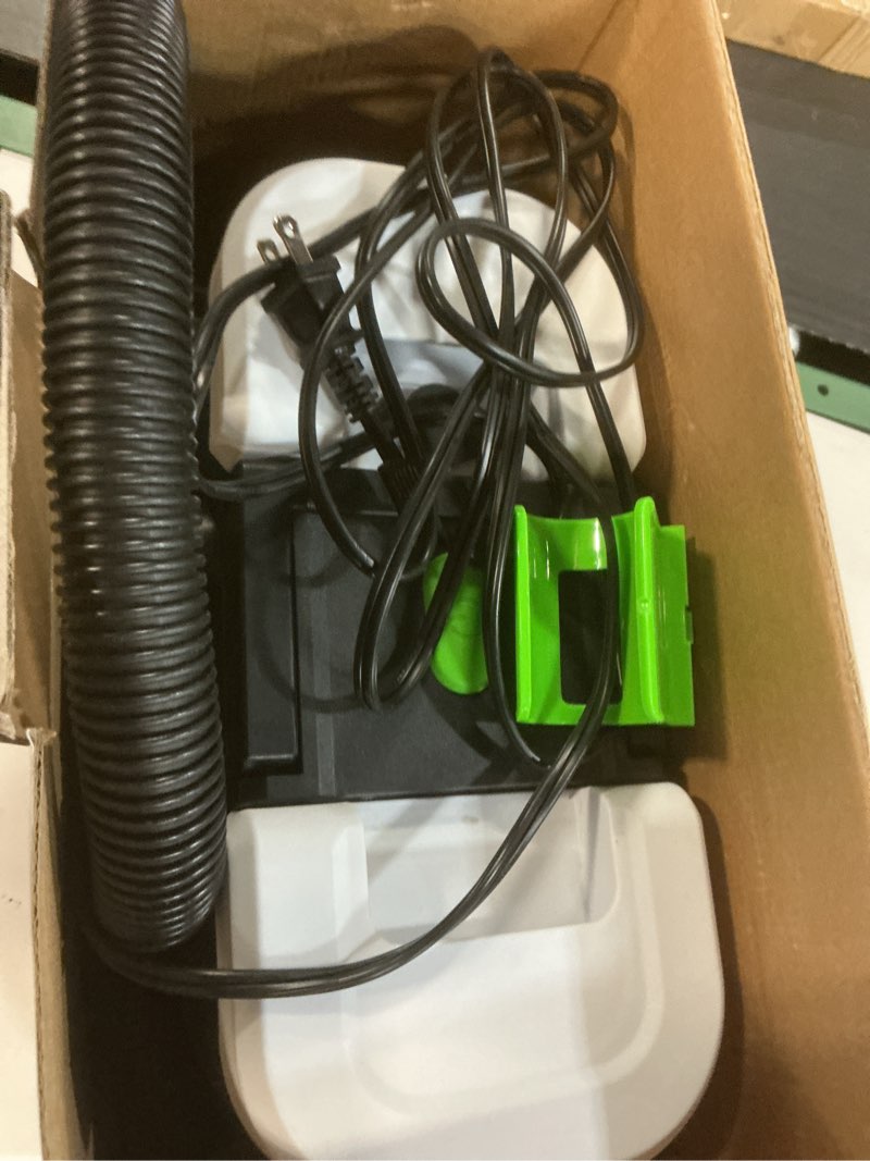 Condition photo showing As Is for LABIGO Portable Carpet & Upholstery Cleaner, 18Kpa Carpet Cleaner Machine for Deep Stain Removal, Spot Cleaner for Pet Accidents, Area Rugs, Stairs, Car Seats & Couches, Includes Tools & Self-Cleaning Arctic White