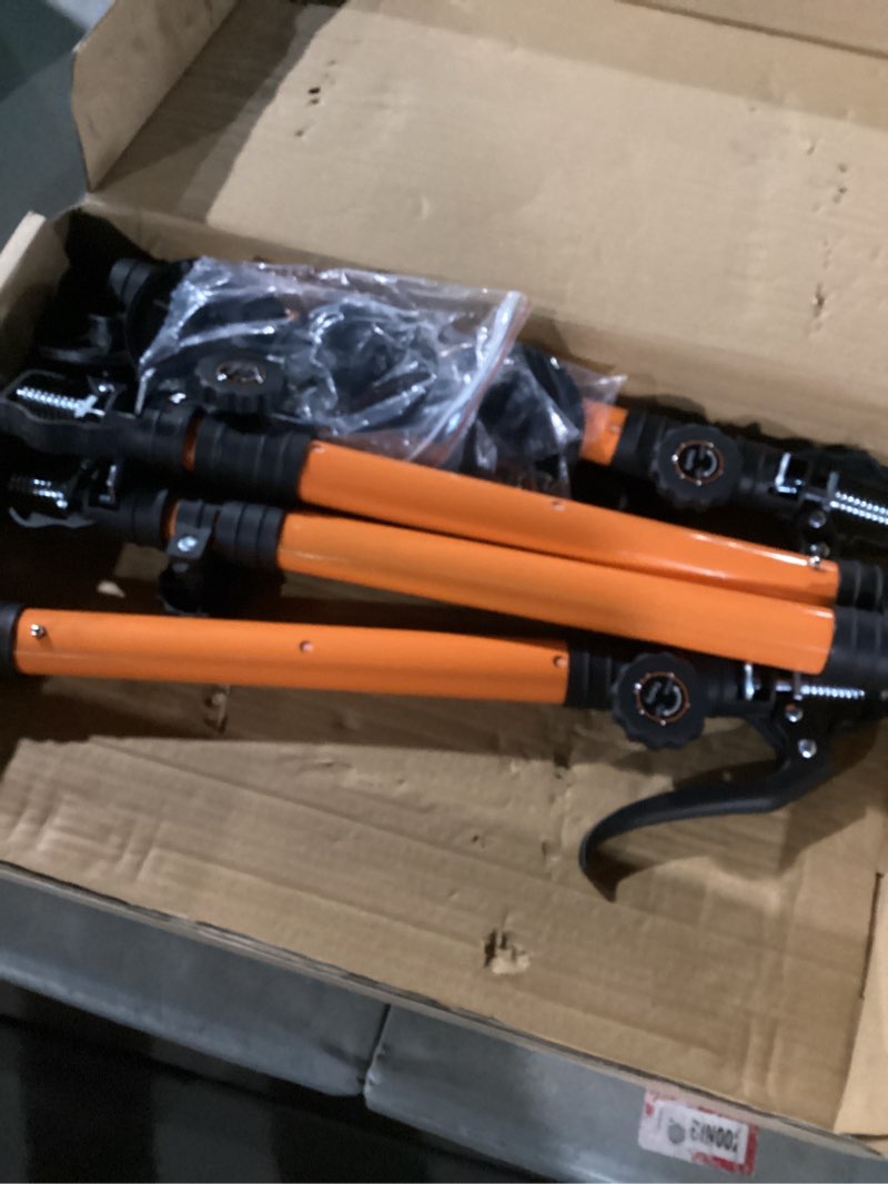 Condition photo showing As Is for Cabinet Jack for Installing Cabinet Support Rod 3rd Hand Support System Adjustable Support Pole,Extend from 19.29 inch to 43.30 inch,Orange 4 Pack 19.3"-43.3" | 4Pcs