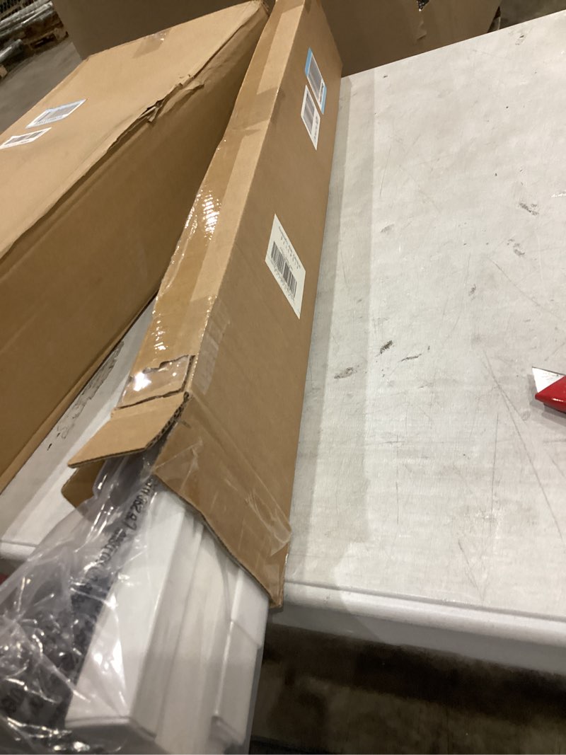 Condition photo showing New/Like New for Lazblinds Upgraded Magnetic Top Down Bottom Up (TDBU) Honeycomb Blinds, No Drill No Tools Easy Install Cordless Cellular Shades for Windows 28" W x 48" H, White - Light Filtering White - Light Filtering 28"W x 48"H