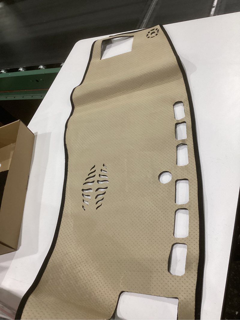 Condition photo showing As Is for dash cover mat for hyundai santa fe 2024 2025 accessories non-slip dashboard cover mat sunshade uv rays protector interior accessories