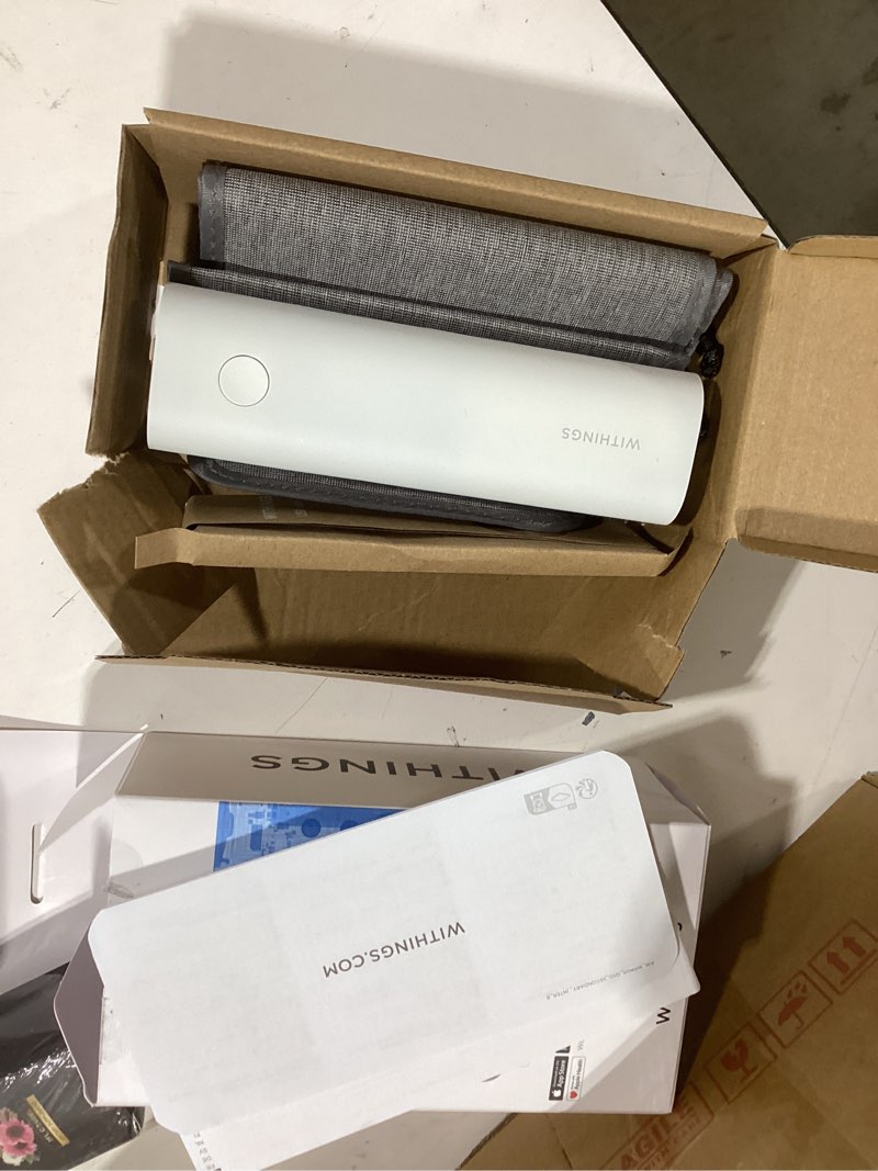 Condition photo showing Good Condition for withings bpm connect - digital blood pressure cuff & heart rate monitor - blood pressure machine arm cuff, fda cleared, fsa/hsa eligible, ios & android 1 count (pack of 1)