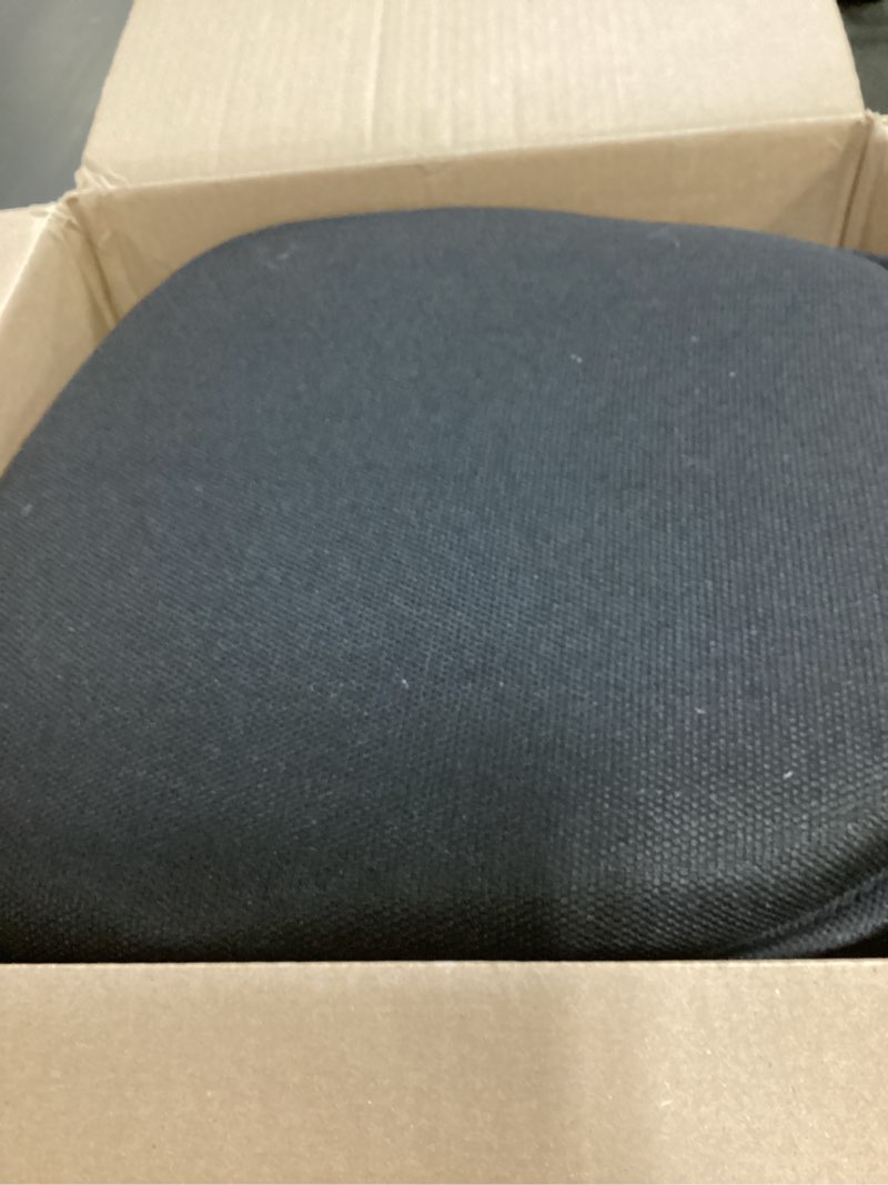 Condition photo showing Good Condition for klear vu gripper non-slip mid century modern shell chair cushion, assembled in usa, extra thick fill, omega upholstery fabric, set of 4 for dining room and kitchen, 4 count (pack of 1), midnight black