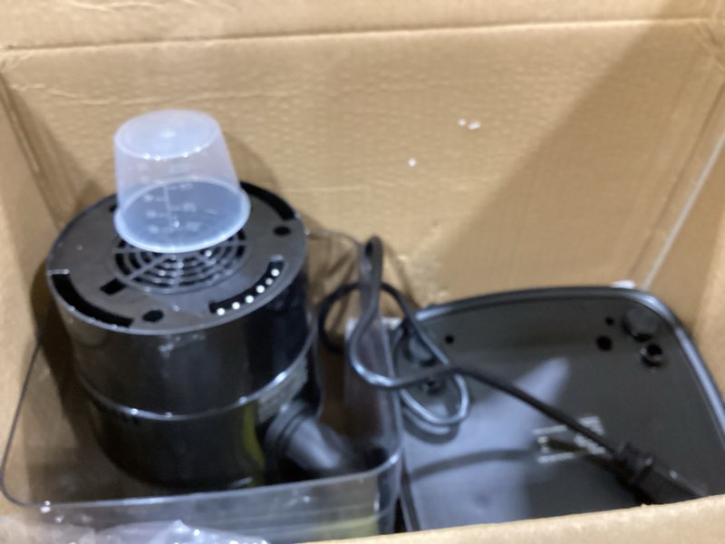 Condition photo showing As Is for blac panther 16-in-1 blender & nut milk maker, 50oz – soy/oat milk, plant-based milk, milkshake, soup maker. 8 high-speed blades, ultra-quiet noise canceling, auto timer, heat insulation.