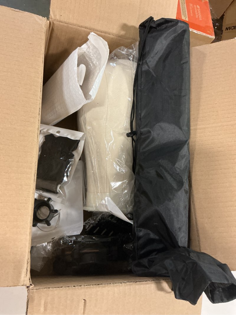 Condition photo showing New/Like New for Wig Stand Tripod Metal Adjustable Mannequin Head Stand - Mannequin Wig Head with Mount Hole, Manikin Head for Wigs Making, Drying, Styling and Display - Wigs Shampoo & Milk Spray T Pins Hair Cap Set