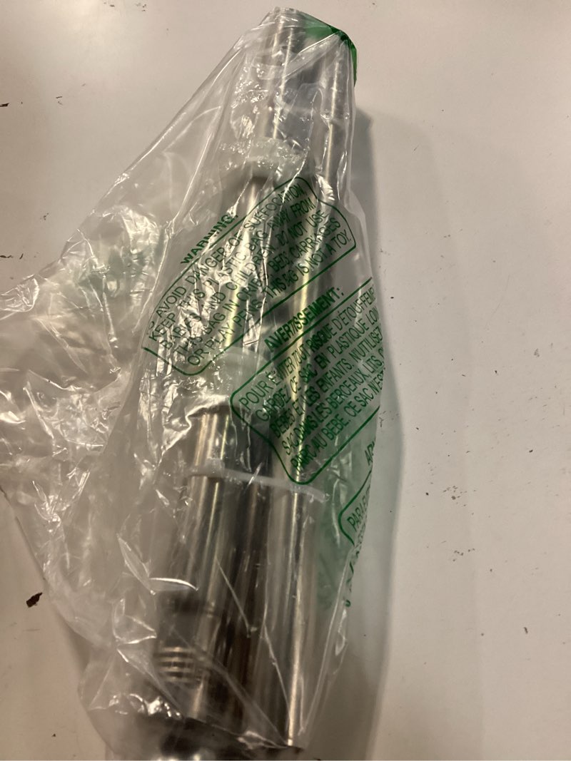 Condition photo showing Good Condition for phitric flag pole, tangle free spinning stainless steel rustproof flagpole for 3x5 sports fan outdoor flags for outside house (silver, 5ft, without bracket) 5ft silver