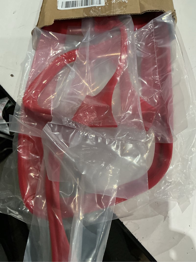 Condition photo showing As Is for jecar center console dashboard panel trim interior decoration accessories compatible with dodge challenger 2015-2023, red