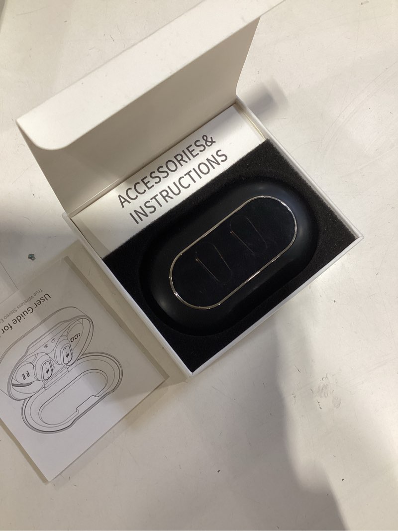 Condition photo showing Good Condition for wireless earbuds, 2026 bluetooth 5.4 headphones sport, 50hrs hifi stereo deep bass over-ear buds with enc noise cancelling mic, ip7 waterproof & led display earphones with earhooks for workout/running victory black