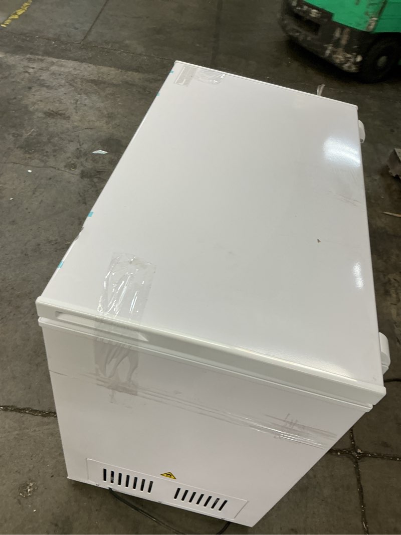 Condition photo showing As Is for 7.0 CU FT CHEST FREEZER