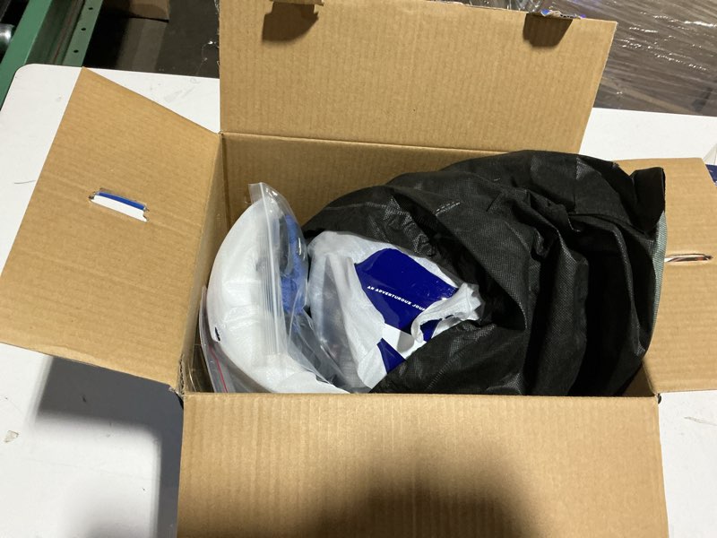 Condition photo showing Good Condition for youth dirt bike helmet dot certified - full face motorcycle helmet for off-road, atv, street riding, includes adjustable goggles & protective gloves