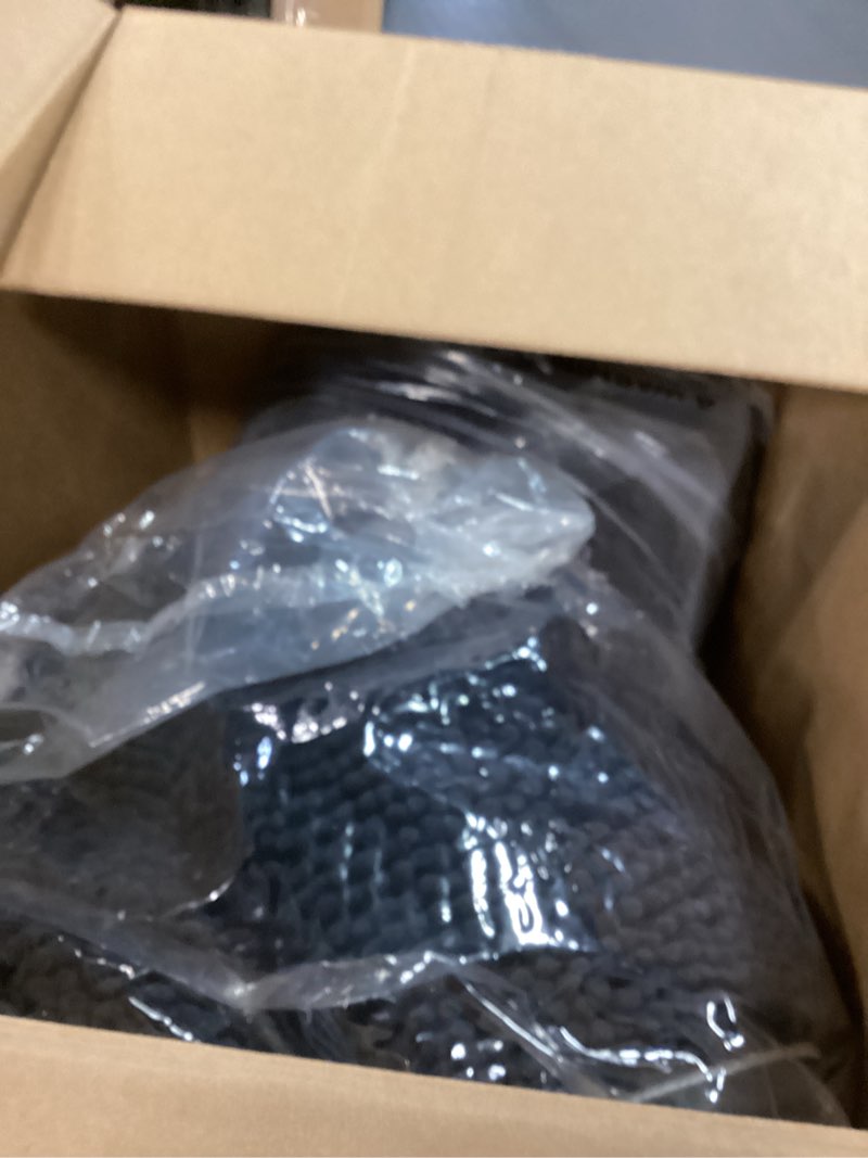 Condition photo showing As Is for Muddy Mat® | Super Absorbent Door Mat Indoor, Microfiber Quick Dry Chenille Entryway Rug, Non-Slip Front Door Mat, Indoor Mats for Entryway, Machine Washable Pet Rug, Charcoal 48"x72"