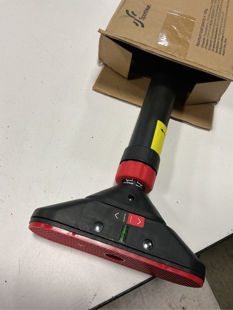 Condition photo showing Good Condition for pull up bar for doorway: sportneer strength training pull-up bars without screw - adjustable width locking mechanism chin up bar, thickened steel max limit 440 lbs upper body fitness pullup bars for home (black-red)