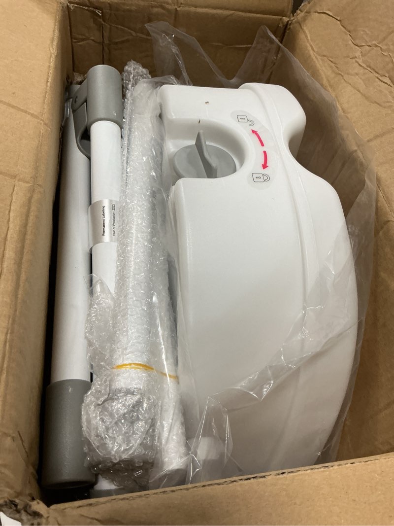 Condition photo showing Good Condition for Raised Toilet Seat with Handles for Elderly - Toilet Seat Risers for Seniors with Adjustable Padded Arms - Elevated Toilet Safety Seat for Standard or Elongated Commode