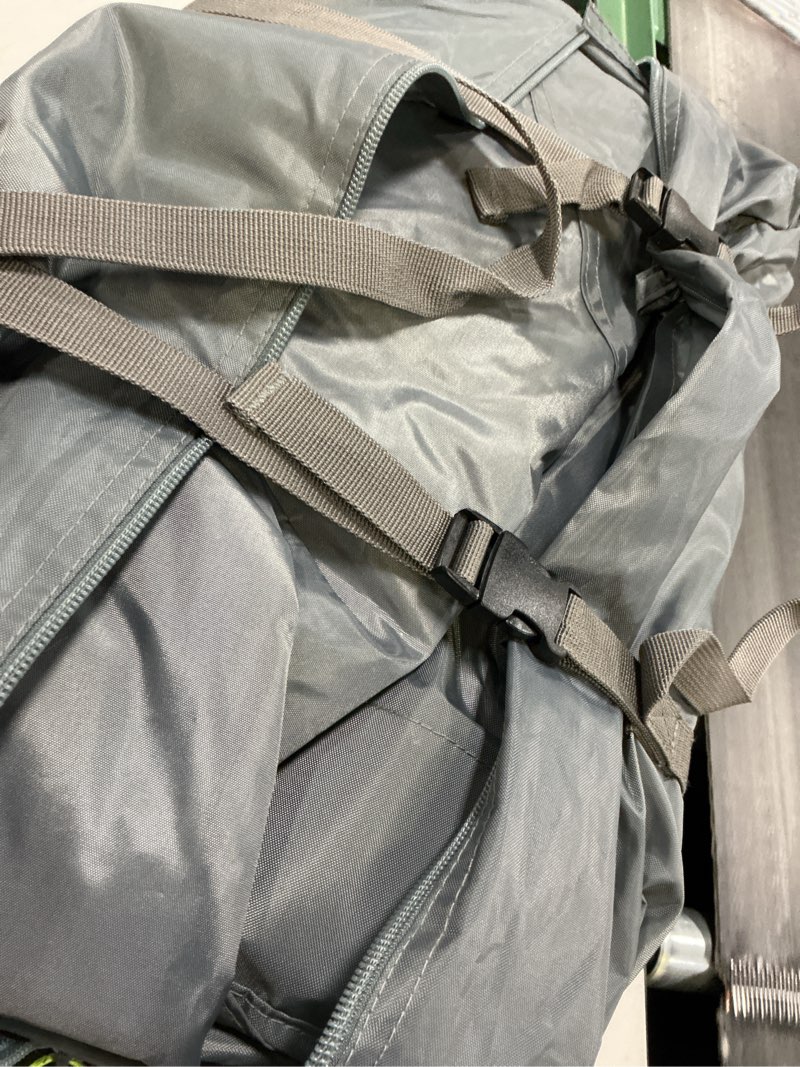 Condition photo showing Good Condition for joytutus truck tent with rainfly 5.0ft, straight spacious truck bed tent with sky view mesh, waterproof pu2000mm double layer for 2 person, gray green gray green 5.0ft-5.2ft