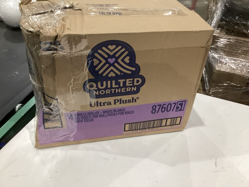 Condition photo showing New/Like New for 255 sheets per roll quilted northern ultra plush