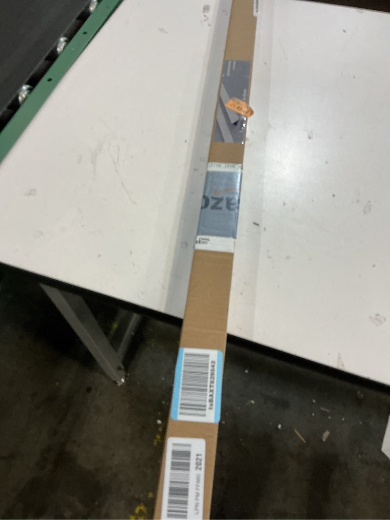 Condition photo showing New/Like New for Bliwans Light Blocking Strips for Window Shades and Blinds, 100% Blackout PVC Side Tracks Light Blocker for Blinds, Window Light Blocker for Bedroom(White, 58", 2PCS) White-2pcs 2PCS