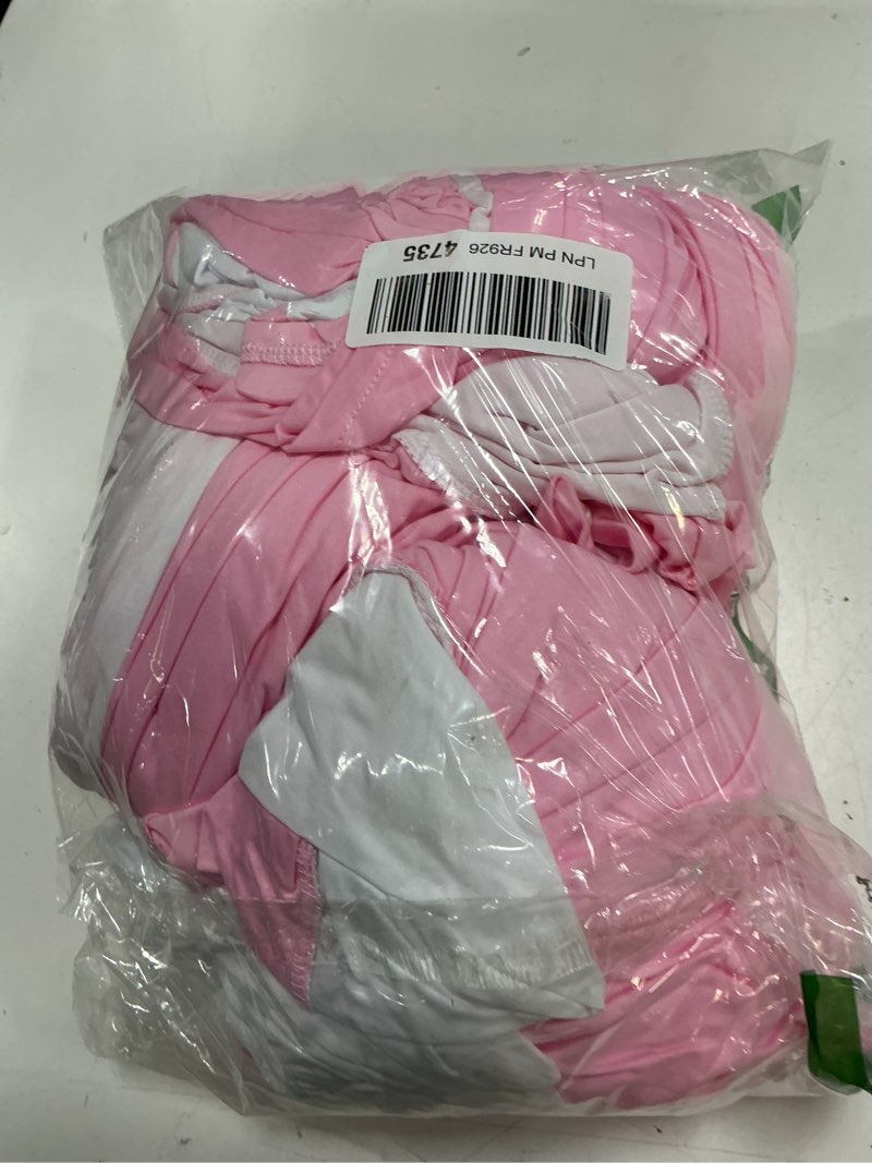 Condition photo showing As Is for white and pink arch backdrop cover set of 3-6ft, 6.6ft, 7.2ft arch covers stretchy backdrop spandex baby shower arch stand covers for birthday party wedding bridal shower photo background decoration 6ft+6.6ft+7.2tf white and pink
