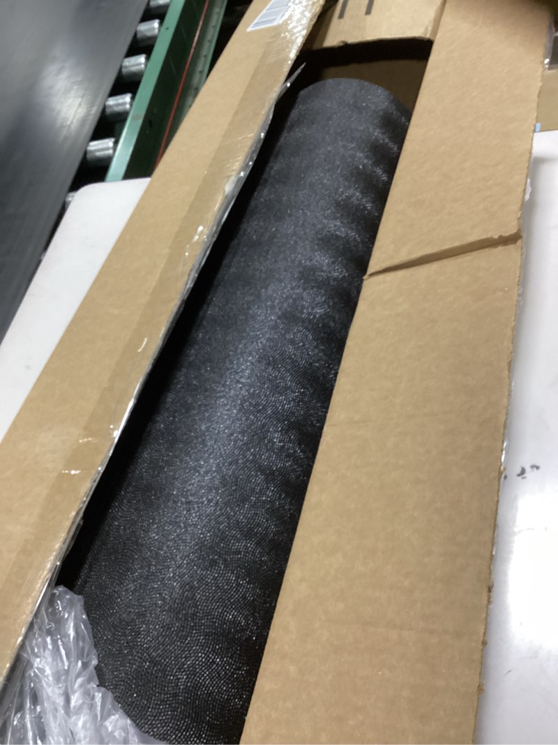 Condition photo showing As Is for Gaiam Dry-Grip Yoga Mat - 5mm Thick Non-Slip Exercise & Fitness Mat for Standard or Hot Yoga, Pilates and Floor Workouts - Cushioned Support, Non-Slip Coat - 68 x 24 Inches Black (XL)