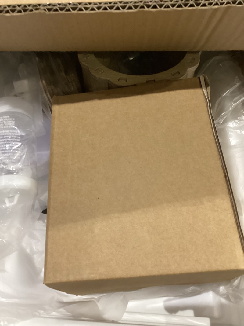 Condition photo showing New/Like New for Cycodo 8 in 1 Acrylic Hamster Cage,2-Tier Dwarf Hamster Cage with Wooden Wheel & Hideout,Small Hamster Habitat with Accessories,Clear Pet Mice House(White,14" L*10" W*11" H)