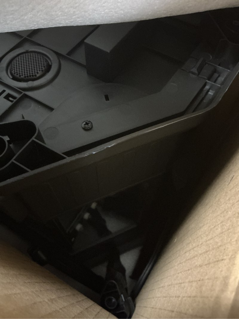 Condition photo showing Good Condition for Electric Fireplace Heater 22 in Freestanding Fireplace Stove Infrared Fireplace RealSmart with 3D Flame Effect Remote Control, Timer, Overheating Protection Heater for Indoor Use Black