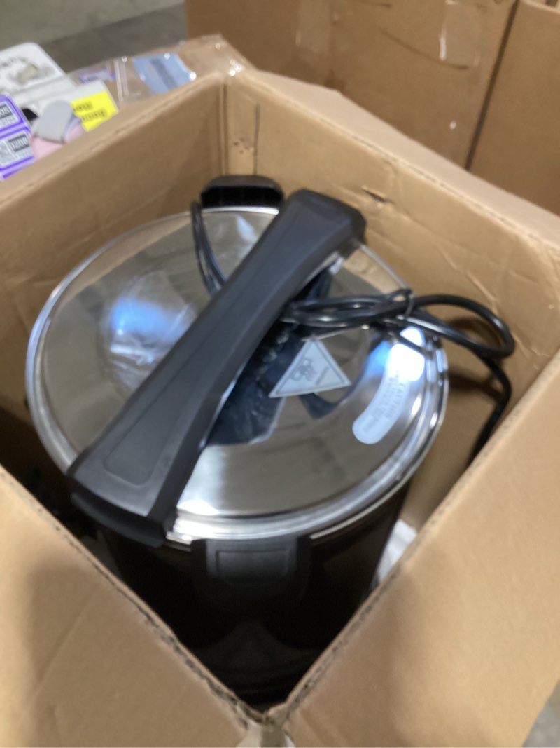 Condition photo showing Good Condition for nutrichef water boiler and hot water dispenser, 13l electric beverage dispenser with safety lock lid, non-drip tap, warm function, food grade stainless steel, home and commercial use, 20x11x11 in. 13.7 quarts