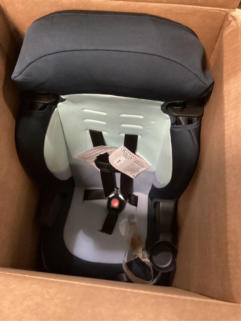 Condition photo showing Good Condition for cosco kids finale dx 2-in-1 booster car seat, rainbow