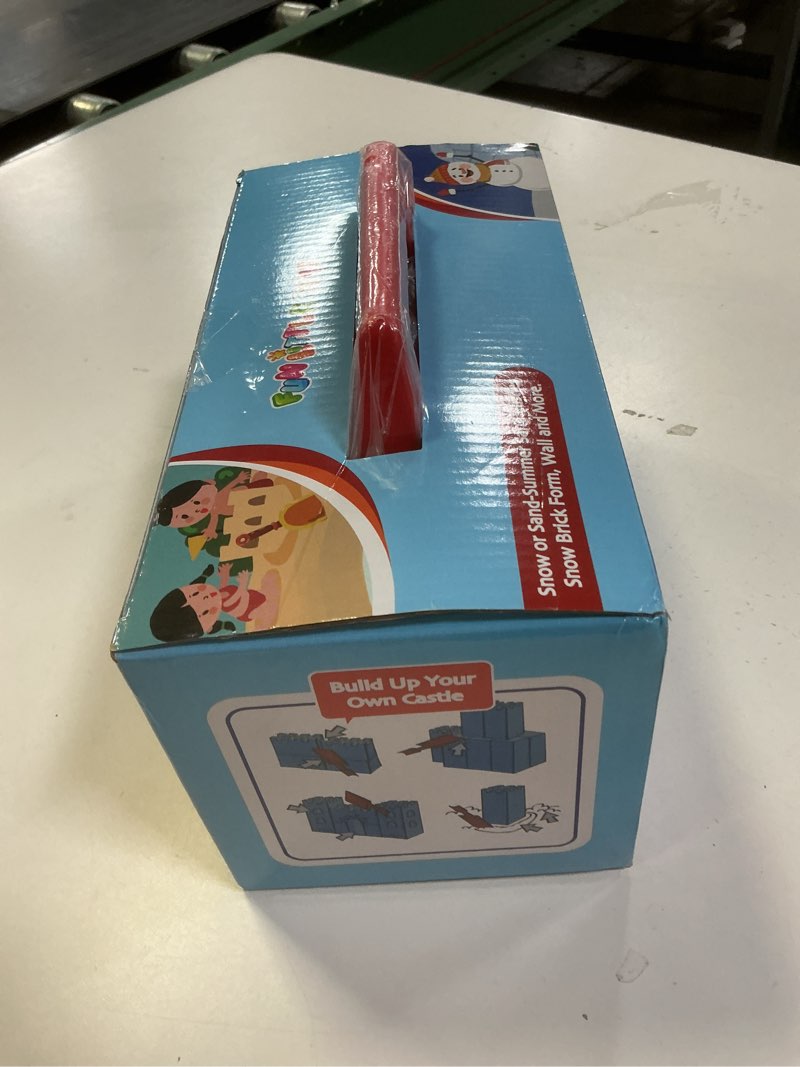 Condition photo showing New/Like New for Snow Fort Building Block - Beach Sand Toys for Kids, Sand Castle Mold Kit, Winter Summer Outdoor Fun Toys for Boys Girls Toddler Adults Birthday Gifts