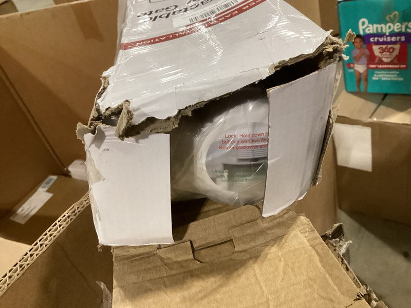 42 Inch Extra Tall Retractable Baby Gates with Reinforced Strips 55 Inch Wide Outdoor Retractable Do