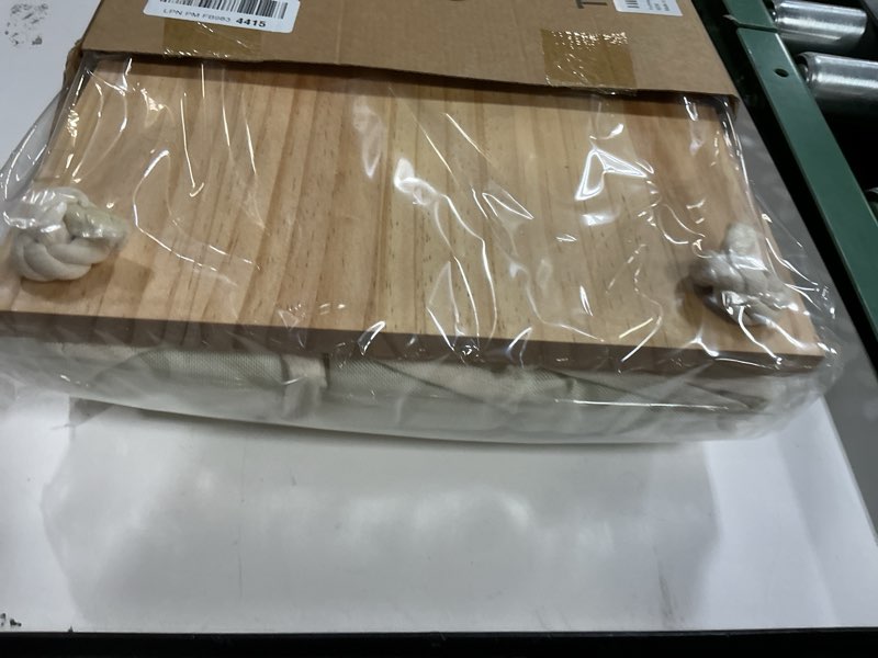 Condition photo showing New/Like New for large cat window perch with industrial-grade suction cups – solid pine wood hammock bed, soft cushion - 42 lb capacity for heavy cats inside beige x-large