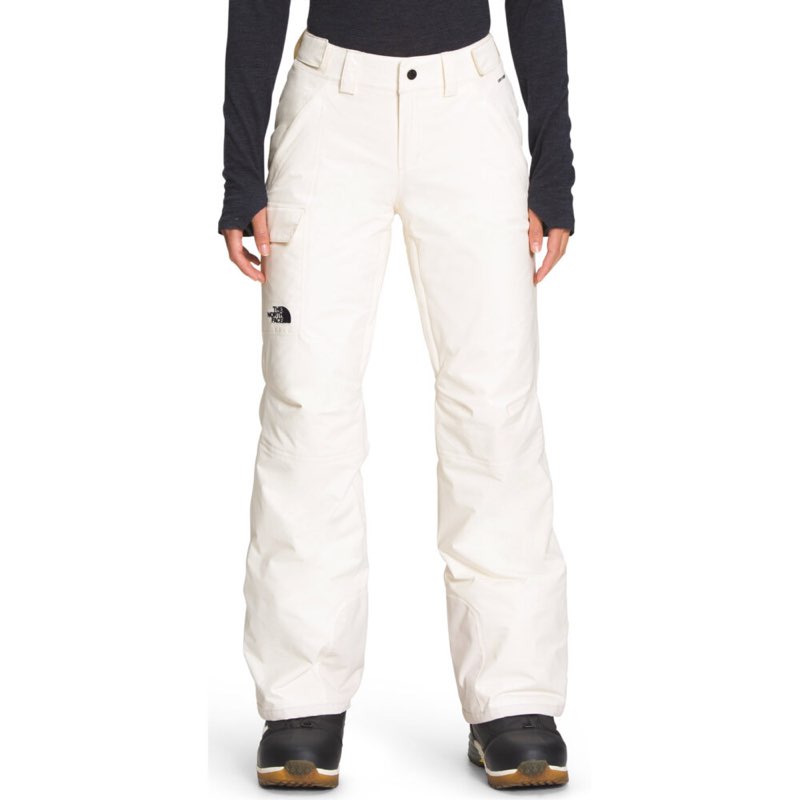 the north face women's freedom insulated pant (standard and plus size) - regular, gardenia white, la( l)