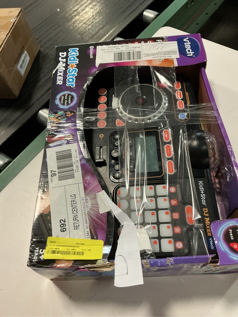 Condition photo showing As Is for vtech kidistar dj mixer