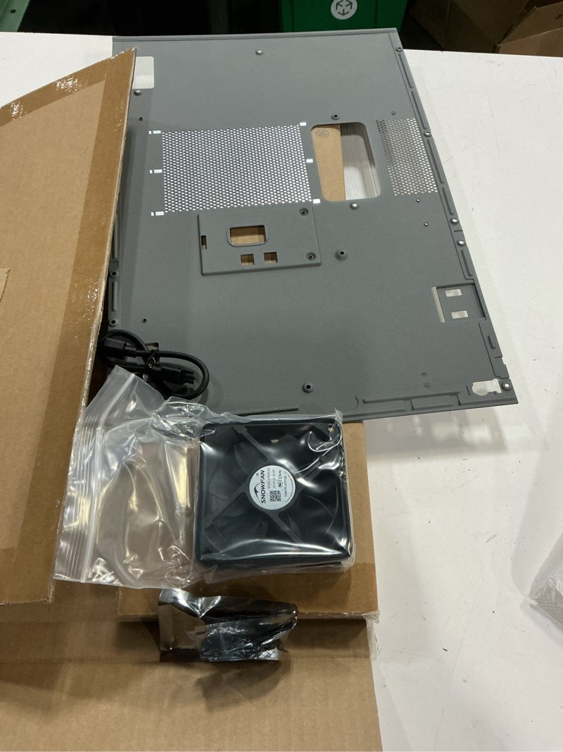 Condition photo showing Good Condition for exhaust fan kit for bambu for lab p2s 3d printer upgrade accessories advanced air filtration for bambu p2 series custom ventilation(fan n rear panel)