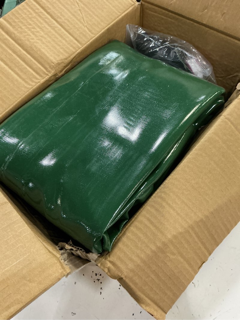 Condition photo showing Good Condition for 400 l/105.7 gallon water storage bladder, foldable portable water bladder tank, large capacity water bag container for camping, truck, rv, emergency, outdoor 400 l/105.7 gallon olive green