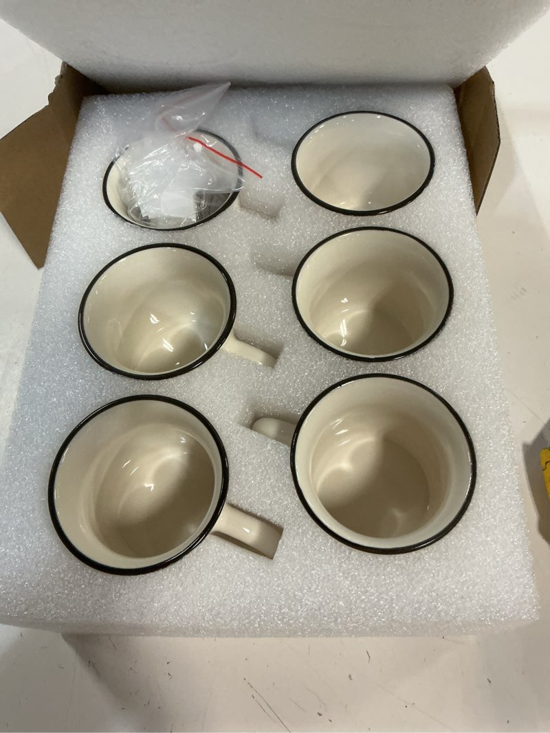 Condition photo showing Good Condition for hushee 12 pcs back to school gifts teacher appreciation gift include 6 teacher coffee mug 6 thank you for helping me grow and learn keychain for first day of school teachers women men(rainbow)