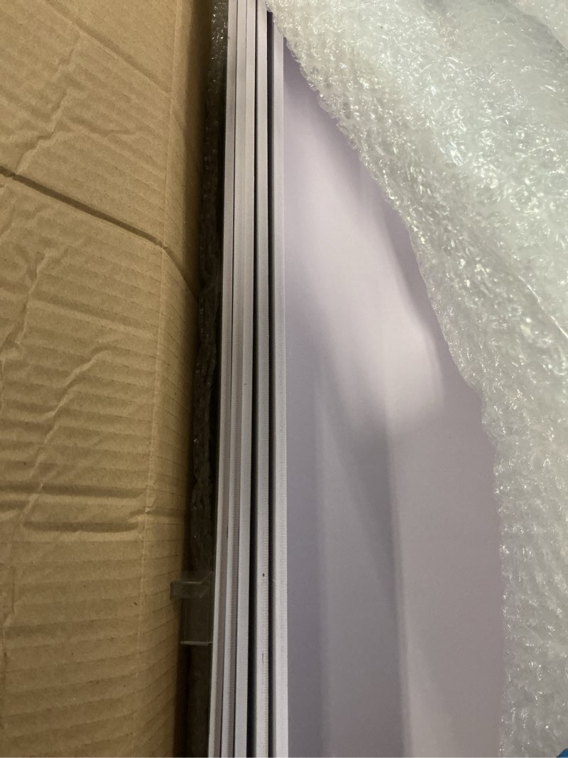 Condition photo showing Good Condition for Hoolerry 5 Pcs Wire Shelf Covers Foamed PVC Wire Rack Covers for Removable Closet (Not Wood) Pantry Shelves for Cabinet Bathroom Kitchen Shelving Decoration(White,28x16 Inch) 28x16 Inch White